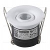 Spot LED 1W Rotund COB Mobil Alb