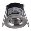 Spot LED 1W Rotund COB Mobil Argintiu
