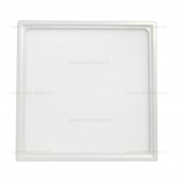 Spot LED 22W Patrat Alb Aplicat