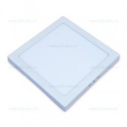Spot LED 24W Patrat Alb Aplicat