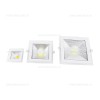 Spot LED 12W Patrat COB Sticla 3 Functii