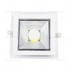 Spot LED 6W Patrat COB Sticla 3 Functii