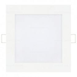 Spot LED 9W Slim Patrat Alb