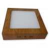 Spot LED 6W Patrat Aplicat Teak