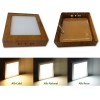 Spot LED 6W Patrat Aplicat Teak