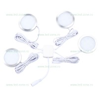 Set 4 Spoturi LED 1.5W Mobila