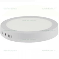 SPOTURI LED ROTUNDE - Reduceri Spot LED 18W Rotund Alb Aplicat Promotie