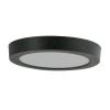 Spot LED 18W Rotund Negru Aplicat LZ30355
