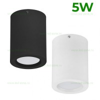 SPOTURI LED ROTUNDE, Spot LED 5W Rotund Aplicat XL Diverse Culori, LED-Zone.ro