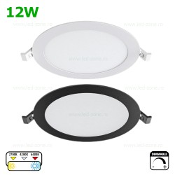 Spot LED 12W Rotund Incastrat Dimabil CCT IP40