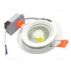 Spot LED 5W Rotund COB Sticla 3 Functii