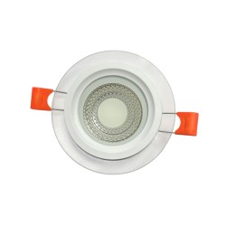 Spot LED 5W Rotund COB Sticla 3 Functii
