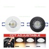 Spot LED 5W SMD Rotund Mobil CCT NORA PRO