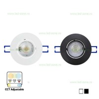 SPOTURI LED ROTUNDE MOBILE, Black Friday - Spot LED 5W SMD Rotund Mobil CCT NORA PRO, LED-Zone.ro