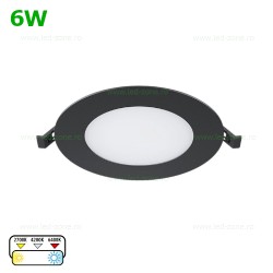 Spot LED 6W Rotund Incastrat CCT