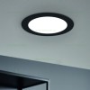 Spot LED 11W Rotund Negru FUEVA 