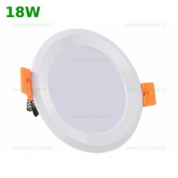 Spot LED 18W Rotund Dispersor Mat