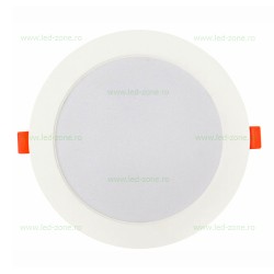 Spot LED 24W Rotund Alb Incastrat SOLE