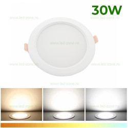Spot LED 30W Alb 3 Functii IP54 LZ7707