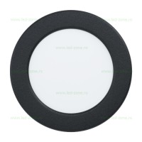SPOTURI LED ROTUNDE, Spot LED 5W Rotund IP20 Negru FUEVA , LED-Zone.ro
