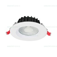 SPOTURI LED ROTUNDE, Spot LED 5W Rotund Alb Incastrabil, LED-Zone.ro