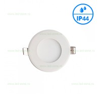 Spot LED 5W Rotund Alb Mediu Umed