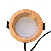 SPOTURI LED ROTUNDE, Spot LED 5W Rotund Mat Auriu LZ3039, LED-Zone.ro