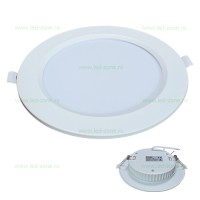 SPOTURI LED ROTUNDE, Spot LED 6W Rotund Mat Driver Incorporat, LED-Zone.ro
