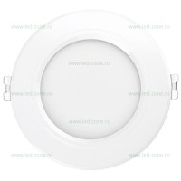 SPOTURI LED ROTUNDE, Spot LED 6W Rotund Alb Incastrat Smart RGBCCT, LED-Zone.ro