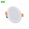 Spot LED 6W Rotund Dispersor Mat LZ601