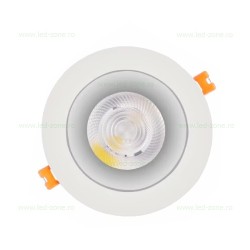 Spot LED 20W COB Rotund Mobil Alb LZ552