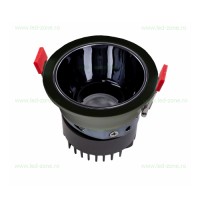 SPOTURI LED ROTUNDE MOBILE, Black Friday - Spot LED 7W COB Rotund Mobil Negru, LED-Zone.ro