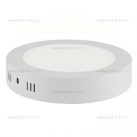 SPOTURI LED - Reduceri Spot LED 12W Rotund Alb Aplicat Promotie