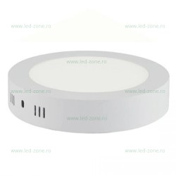 Spot LED 12W Rotund Alb Aplicat