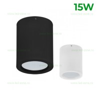 SPOTURI LED ROTUNDE, Spot LED 15W Rotund Aplicat XL Diverse Culori, LED-Zone.ro