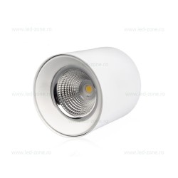 Spot LED 20W COB Rotund Alb Aplicat