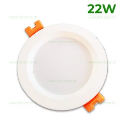 Spot LED 22W Rotund Alb CTD