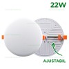 Spot LED 22W Rotund Mat Frameless Cleme Ajustabile
