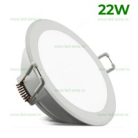 SPOTURI LED ROTUNDE, Black Friday - Spot LED 22W Rotund Mat LZ601, LED-Zone.ro