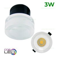 SPOTURI LED - Reduceri Spot LED 3W COB Rotund Alb JULIA Promotie