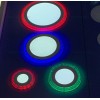 Spot LED 9W Rotund Alb Rece Contur Color Bule
