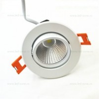 SPOTURI LED - Reduceri Spot LED 6W COB Rotund Mobil Alb Promotie