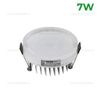 SPOTURI LED ROTUNDE, Spot LED 7W Rotund Mat Alb Valeria, LED-Zone.ro