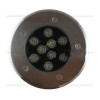 Spot LED Exterior Incastrabil 9x1W Rotund RGB 220V