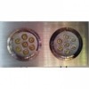 Spot LED 2x7W Dreptunghiular Mobil Argintiu