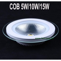 Spot LED 10W Rotund COB Sticla 220V 