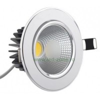 SPOTURI LED - Reduceri Spot LED 30W COB Rotund Mobil Alb - Argintiu Promotie