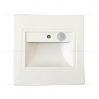 SPOTURI LED, Spot LED 1W Patrat Alb Trepte Senzor , LED-Zone.ro
