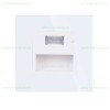 Spot LED 1,5W Patrat Alb Trepte Senzor Sticla