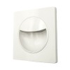 Spot LED 1W Patrat Alb Trepte LZ2491
